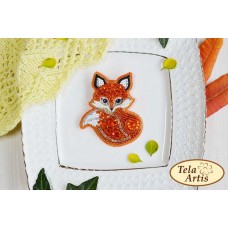 Bead Art Brooch Kit - Fox Bead Art Brooch Kit - Fox