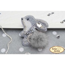 Bead Art Brooch Kit - Little Hare Bead Art Brooch Kit - Little Hare