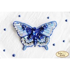 Bead Art Brooch Kit - Blue Butterfly Bead Art Brooch Kit - Blue Butterfly