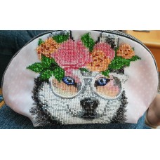 Bead Art Kit - Fox Cosmetic Bag Bead Art Kit - Fox Cosmetic Bag