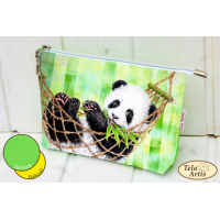 Bead Art Kit - Panda Cosmetic Bag
