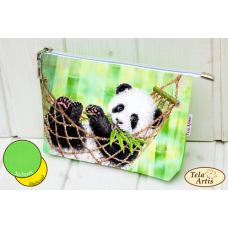 Bead Art Kit - Panda Cosmetic Bag Bead Art Kit - Panda Cosmetic Bag