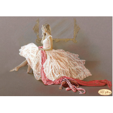 Bead Art Kit - Pink Dress Ballerina (1)