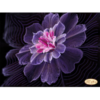 Bead Art Kit - Neon Flower (2)