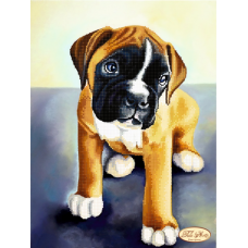 Bead Art Kit - Boxer Puppy Bead Art Kit - Boxer Puppy