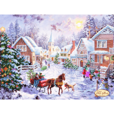 Bead Art Kit - Winter Village Bead Art Kit - Winter Village