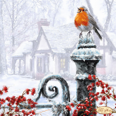 Bead Art Kit - Winter Guest-1 Bead Art Kit - Winter Guest-1