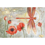 Bead Art Kit - Red Dragonfly Bead Art Kit - Red Dragonfly