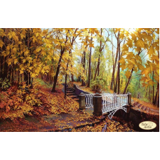Bead Art Kit - Bridge in Autumn