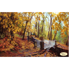 Bead Art Kit - Bridge in Autumn Bead Art Kit - Bridge in Autumn
