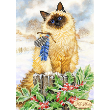 Bead Art Kit - Log Kitten