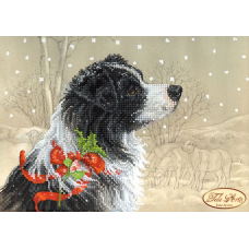 Bead Art Kit - Border Collie