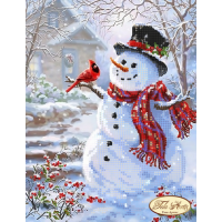 Bead Art Kit - Snowman