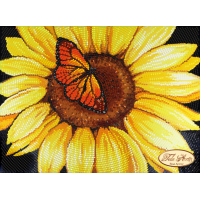 Bead Art Kit - Sunflower & Butterfly