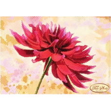 Bead Art Kit - Red Flower (The Beauty of Georgia - Totally Beaded)