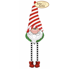 Bead Art Bauble Kit - Red & White Christmas Gnome Bead Art Bauble Kit - Red & White Christmas Gnome