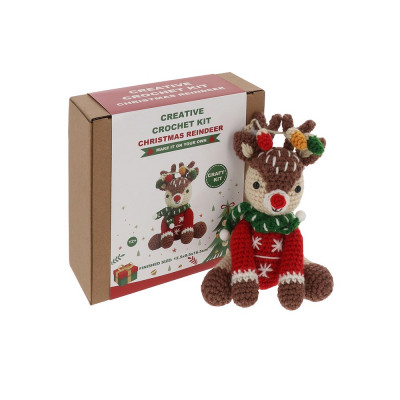 Crochet Kit - Xmas Reindeer Crochet Kit - Xmas Reindeer