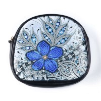 Rhinestone Art Kit - Blue Flower Bag