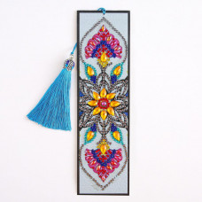 Rhinestone Art Kit -Spade & flower Tassel Bookmark