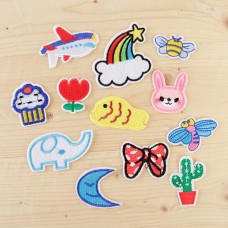 Embroidery Appliques - Fun Mix Embroidery Appliques - Fun Mix